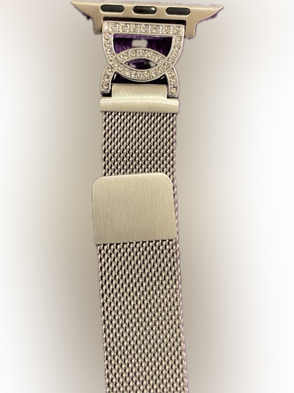 💰iPhone WatchSilver Mesh Magnetic Closure Band💰 - Picture 5 of 6